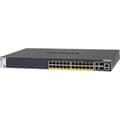 Miniatyrbild 3 av 5: Switch - NETGEAR - GSM4328PB-100NES - 28 portar - 1,000W PSU - Hanterbar, stapelbar- USED