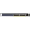 Miniatyrbild 2 av 5: Switch - NETGEAR - GSM4328PB-100NES - 28 portar - 1,000W PSU - Hanterbar, stapelbar- USED