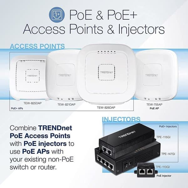TRENDnet TEW-821DAP - Wireless-A PoE Access Point
