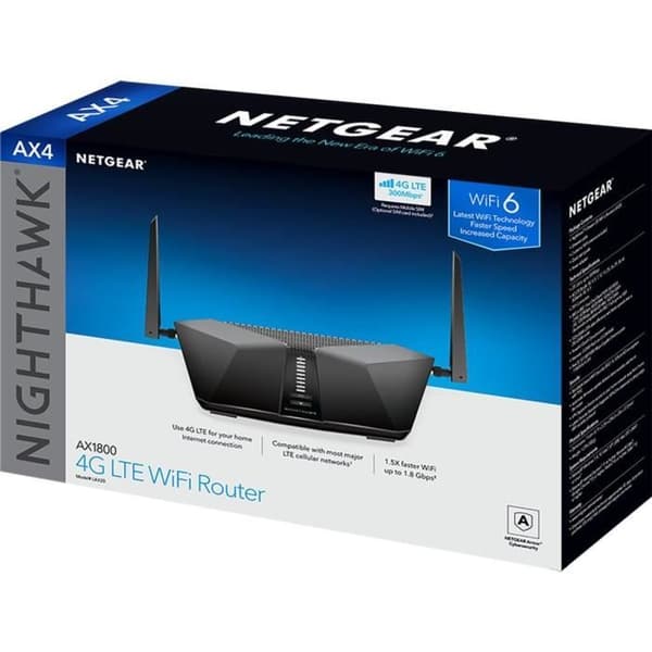 Wifi-router 6 med integrerat 4G LTE-modem - NETGEAR - LAX20