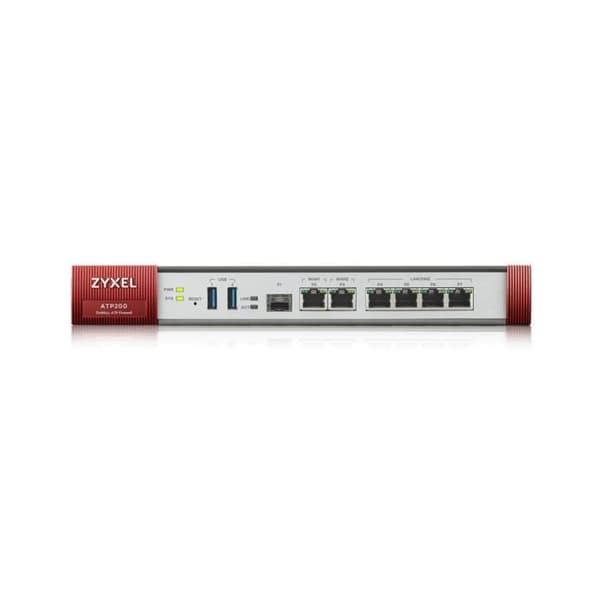 Säkerhetsenhet - ZYXEL - ATP200 - 2000 Mbit/s - 500 Mbit/s - 4 LAN Ethernet-portar