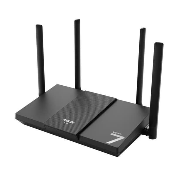 Asus RT-BE50 Router Wi-Fi 7 Dual-band 2882 Mbit/s 2.5 Gigabit Ethernet Svart Svart