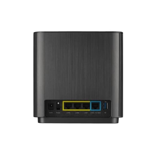 ASUS ZENWiFi XT9 trådlösa routrar svart - Wi-Fi 6 AX Mesh, Tri-Band, 7800 Mbit-s, 530m2