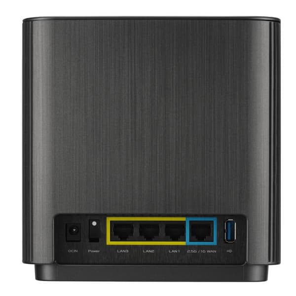 ASUS ZENWiFi XT9 trådlösa routrar svart - Wi-Fi 6 AX Mesh, Tri-Band, 7800 Mbit-s, 530m2 Svart