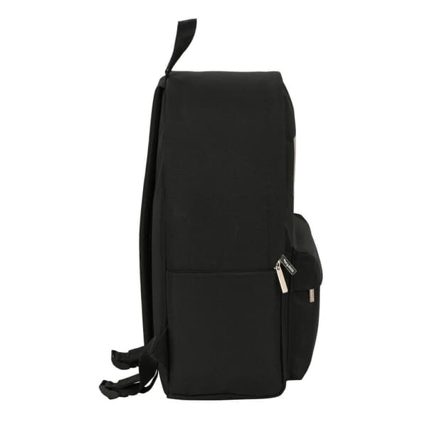 Laptop rygsæk Safta safta Sort 31 x 40 x 16 cm