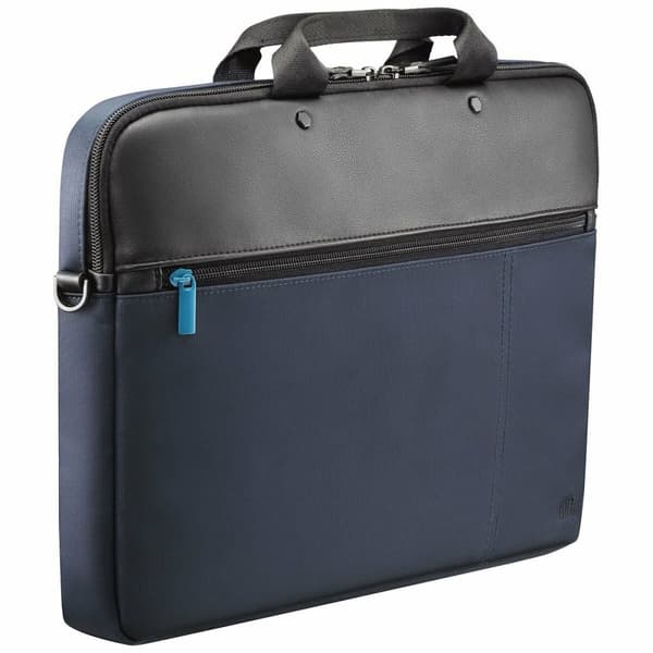 Laptop Case Mobilis 005029 14" 11" Sort/Blå Mørkeblå