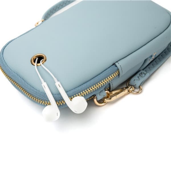 INF Crossbody telefonveske, skulderveske, veske, veske Lysegrå