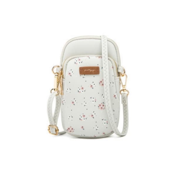 INF Crossbody telefonveske, skulderveske, veske, veske Lysegrå