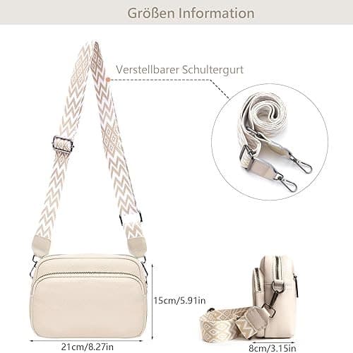 INF Crossbody Laukku Olkahihnalaukku PU-nahkaa
