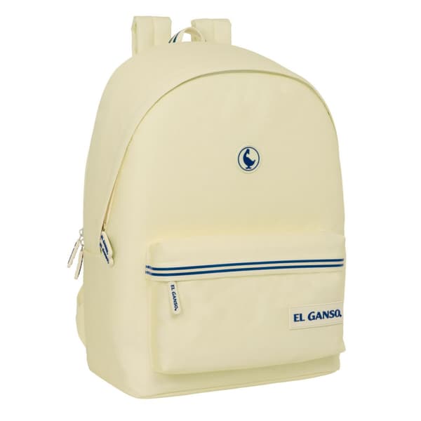 Kannettavan reppu El Ganso Basics Beige 31 x 44 x 18 cm
