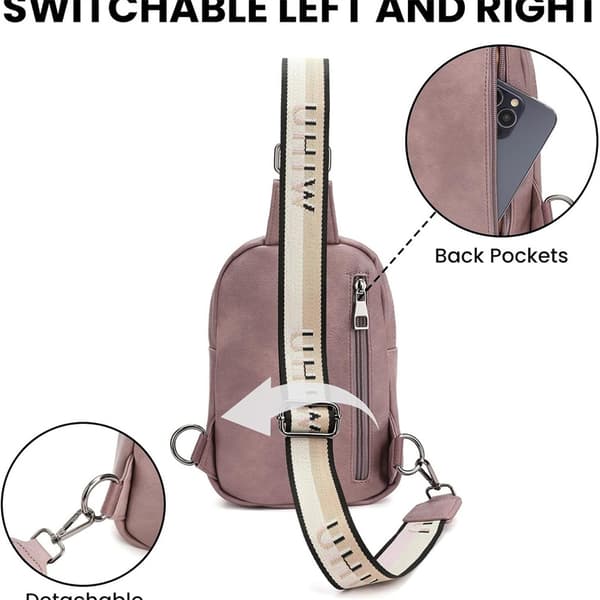 INF Crossbody Väska med Justerbar Rem - för Kvinnor