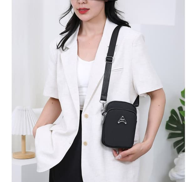 Crossbody telefonveske for kvinner
