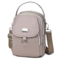Miniatyrbild 3 av 5: INF Crossbody-väska i tre lager för kvinnor
