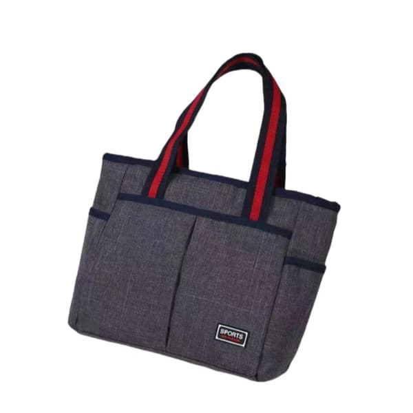 INF Canvas Tote Bag for kvinner, Casual Skulderveske for daglig bruk