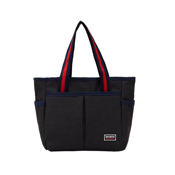 INF Canvas Tote Bag for kvinner, Casual Skulderveske for daglig bruk