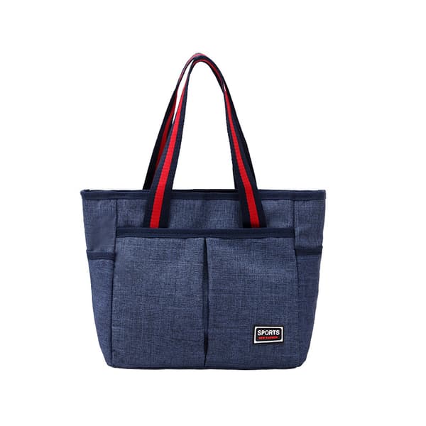 INF Canvas Tote Bag for kvinner, Casual Skulderveske for daglig bruk