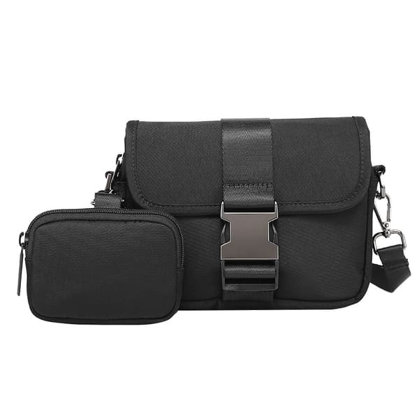 INF Crossbody väska, lätt Oxford tyg axelväska
