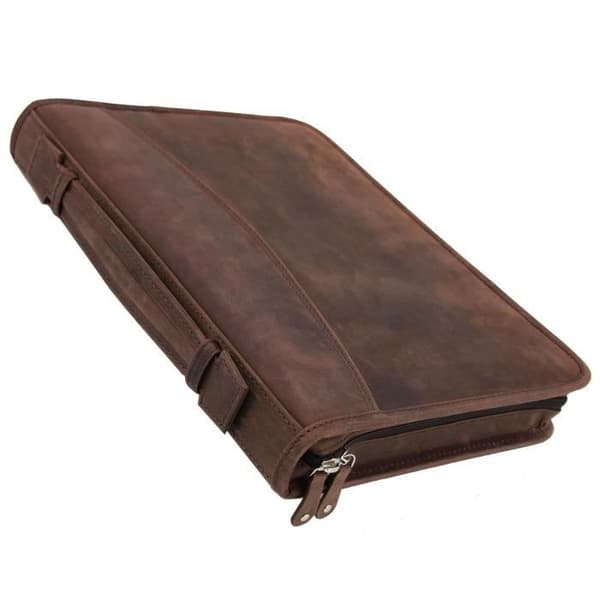 Viggo läderportfölj 25 cm - Pride and Soul - Brun - Herr