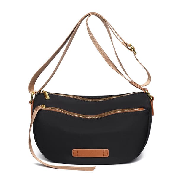 INF Nylon Crossbody Skuldertaske Sort