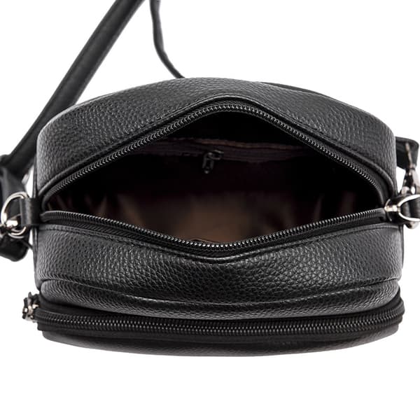 INF Crossbody-veske i ekte skinn - stilig og romslig