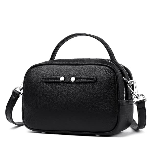INF Stilfuld Læder Crossbody Taske