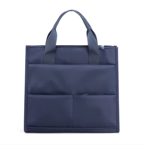 INF Multifunksjonell Laptopveske for Menn, Nylon Forretningsveske