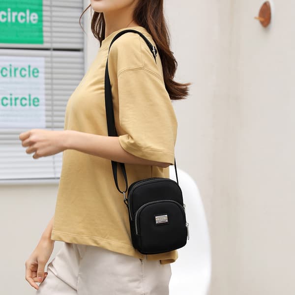 INF Multi-Layer Nylon Casual Square Bag