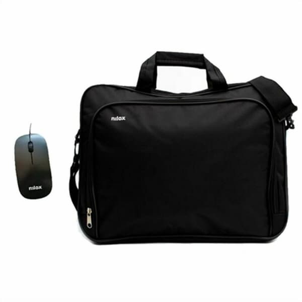 Laptopväska Nilox NXMOS4156BK Svart 15"