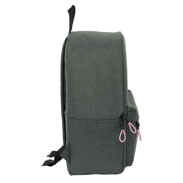 Laptopryggsäck Kappa SIlver Pink Grå 31 x 40 x 16 cm