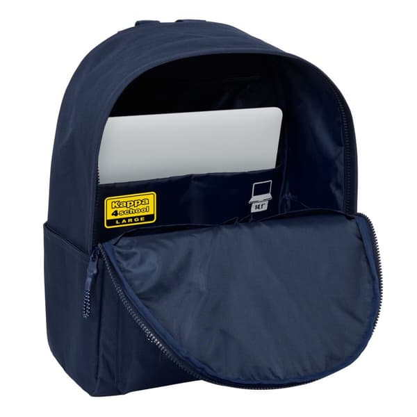 Laptop Ryggsekk Kappa Blue Night Marineblå 31 x 40 x 16 cm