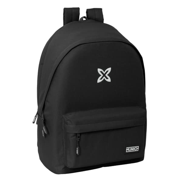 Laptop Ryggsekk Munich Basic Svart 31 x 44 x 18 cm