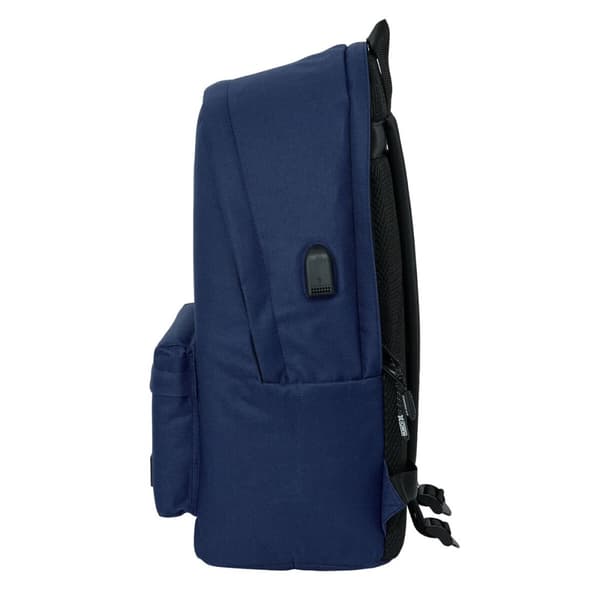 Laptop Ryggsekk Munich Basic Marineblå 31 x 44 x 18 cm