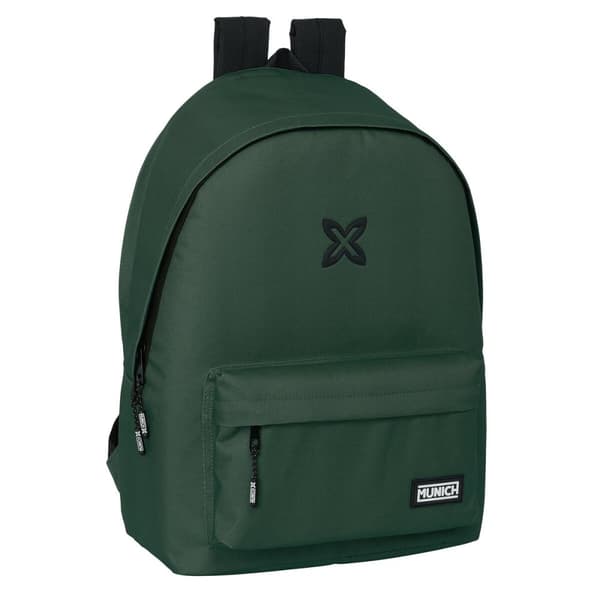 Laptop Ryggsekk Munich Basic Grønn 31 x 44 x 18 cm