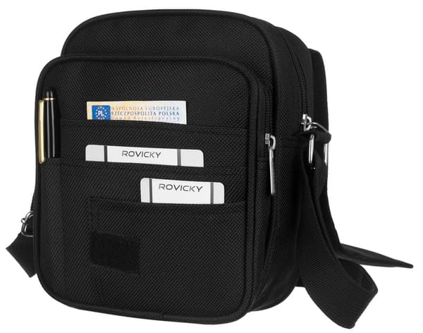 Let, handy messenger taske til mænd af polyester - Rovicky