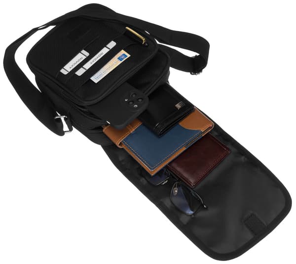 Let, handy messenger taske til mænd af polyester - Rovicky