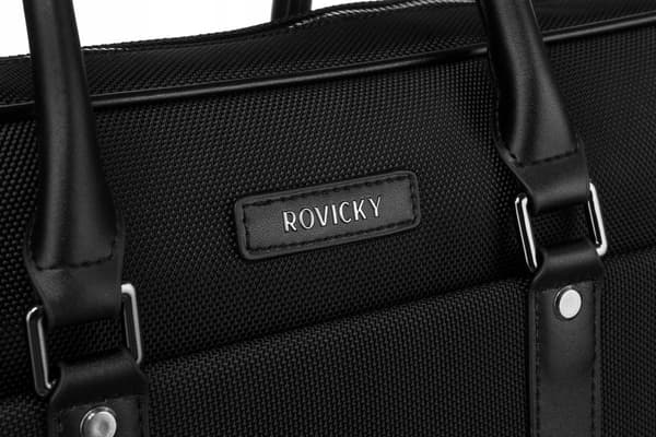 Taška na notebook ze syntetického materiálu - Rovicky