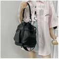 Pikkukuva 4 / 4: INF Nylon Crossbody Laukku, musta Musta0