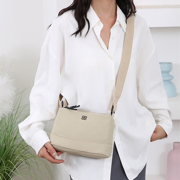 INF Svart Oxford Cloth Crossbody-veske for hverdagsbruk
