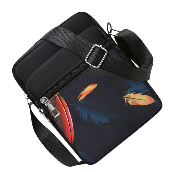 INF Stilig nylon crossbody telefonveske for kvinner