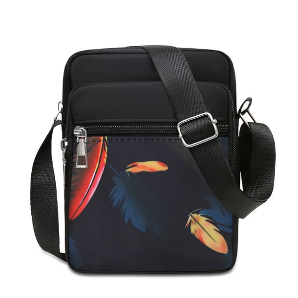 INF Stilig nylon crossbody telefonveske for kvinner