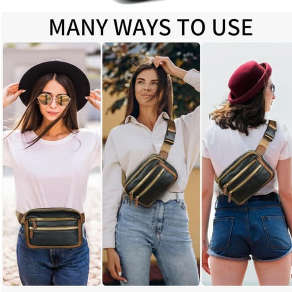 INF Crossbody-taske med justerbar rem