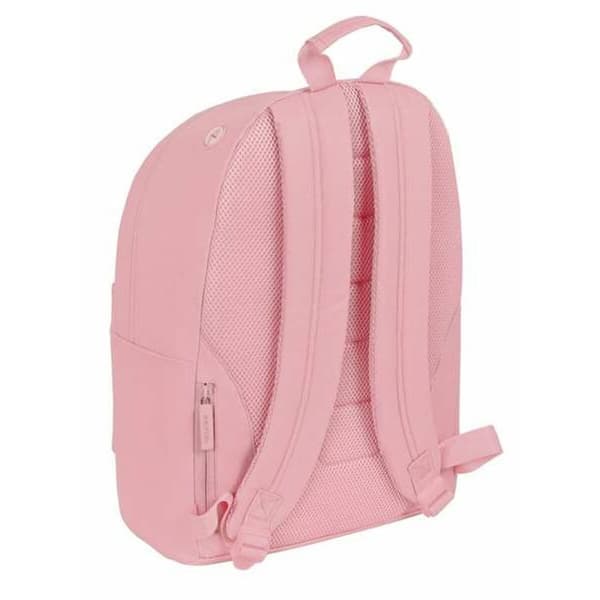 Laptop rygsæk Safta Basic Pink 31 x 41 x 16 cm