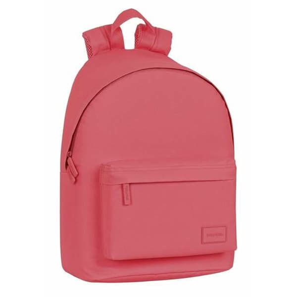 Laptop rygsæk Safta Basic Rødbrun 31 x 41 x 16 cm