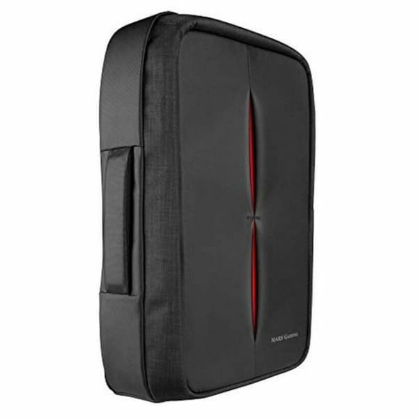 Antityveri rygsæk med USB og tablet og bærbar computer ruminddeling Mars Gaming MB2 17"