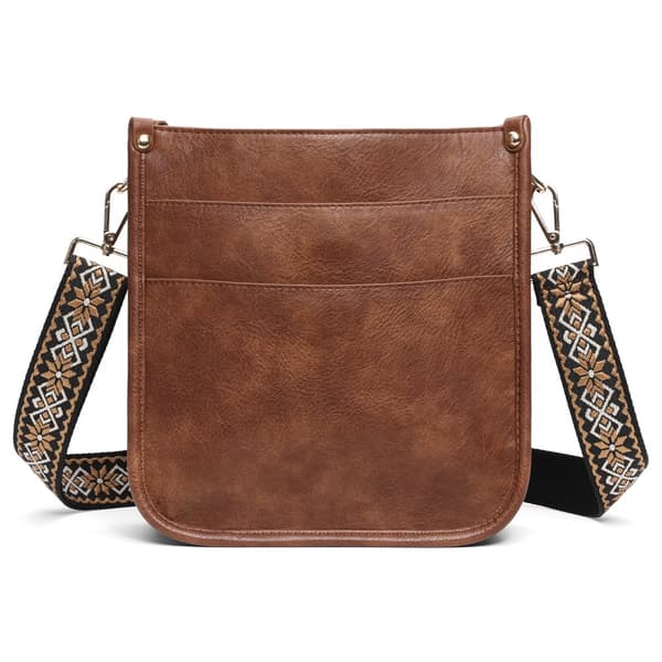INF Stilfuld PU Tote Bag til Kvinder: Crossbody Skuldertaske