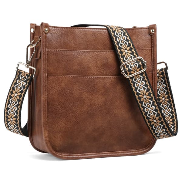 INF Stilfuld PU Tote Bag til Kvinder: Crossbody Skuldertaske