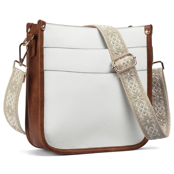 INF Stilfuld PU Tote Bag til Kvinder: Crossbody Skuldertaske