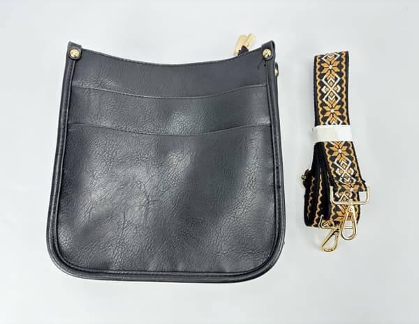 INF Stilfuld PU Tote Bag til Kvinder: Crossbody Skuldertaske