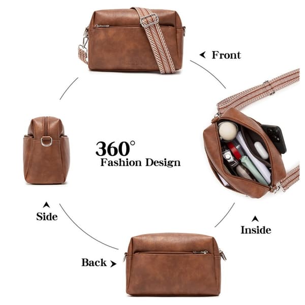 INF Vintage Casual Skuldertaske til Kvinder