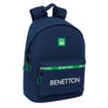 Miniatyrbillede 1 af 4: Laptop rygsæk Benetton benetton Marineblå 31 x 41 x 16 cm